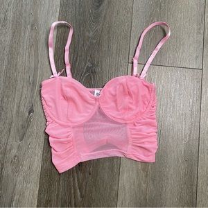 Princess Polly Pink babydoll top